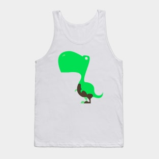 Baby T-Rex Cartoon Icon Tank Top